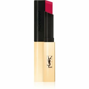 Yves Saint Laurent Rouge Pur Couture The Slim tenká matující rtěnka s koženým efektem odstín 27 Conflicting Crimson 2, 2 g obraz