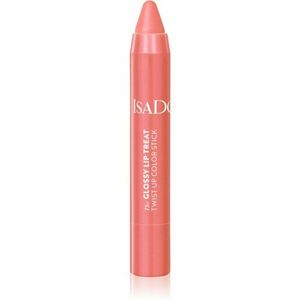 IsaDora Glossy Lip Treat Twist Up Color hydratační rtěnka odstín 09 Beach Peach 3, 3 g obraz