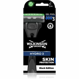 Wilkinson Sword Hydro3 Skin Protection Black Edition holicí strojek 1 ks obraz