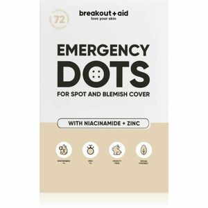 My White Secret Breakout + Aid Emergency Dots lokální péče proti akné s niacinamidem a zinkem 72 ks obraz
