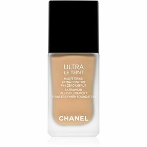 Chanel Ultra Le Teint Flawless Finish Foundation dlouhotrvající matující make-up pro sjednocení barevného tónu pleti odstín B40 30 ml obraz