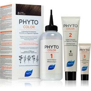 Phyto Color barva na vlasy bez amoniaku odstín 6 Dark Blonde 1 ks obraz
