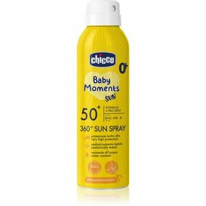 Chicco Baby Moments Sun ochranný sprej pro děti 0 m+ 150 ml obraz