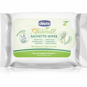 Chicco NaturalZ Protective & Refreshing Wipes ubrousky proti komárům 2 m+ 20 ks obraz