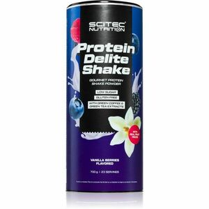 Scitec Nutrition Protein Delite Shake směs na přípravu koktejlu s proteinem příchuť Vanilla Berries 700 g obraz