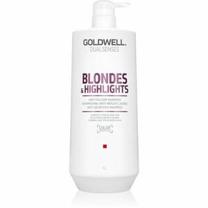 Goldwell Dualsenses Blondes & Highlights šampon pro blond vlasy neutralizující žluté tóny 1000 ml obraz