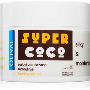 Olival SUPER Coco hydratační tělový sorbet pro urychlení opalování 100 ml obraz