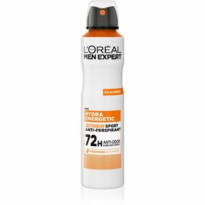 L’Oréal Paris Men Expert Hydra Energetic antiperspirant ve spreji proti zápachu a pocení 150 ml obraz