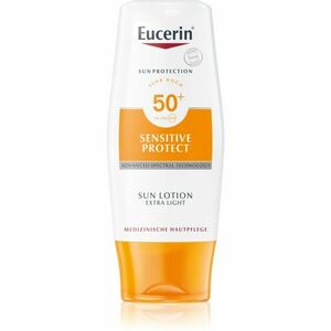 Eucerin Sun Sensitive Protect extra lehké mléko na opalování SPF 50+ 150 ml obraz