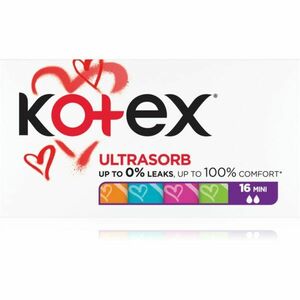 Kotex Ultra Sorb Mini tampony 16 ks obraz