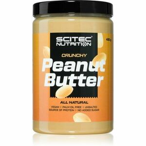 Scitec Nutrition Peanut Butter crunchy 100% ořechový krém Crunchy 400 g obraz