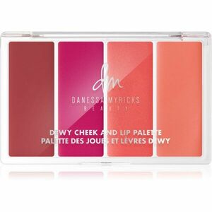 Danessa Myricks Beauty Dewy Cheek & Lip Palette multifunkční paleta na obličej Dew It Flirty 25 g obraz