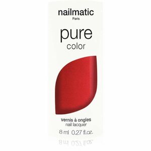 Nailmatic Pure Color lak na nehty AMOUR-Rouge Nacré / Red Shimmer 8 ml obraz