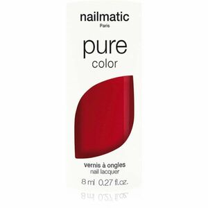 Nailmatic Pure Color lak na nehty DITA- Rouge Profond / Deep Red 8 ml obraz