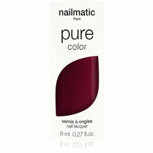 Nailmatic Pure Color lak na nehty GRACE-Rouge Noir /Black Red 8 ml obraz