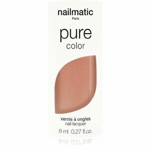 Nailmatic Pure Color lak na nehty BRITANY- Beige Nacré / Pearl beige 8 ml obraz