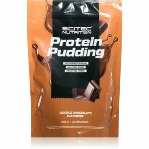 Scitec Nutrition Protein Pudding směs na přípravu pudingu s proteinem příchuť Double Chocolate 400 g obraz