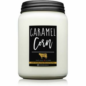 Milkhouse Candle Co. Farmhouse Caramel Corn vonná svíčka Mason Jar 737 g obraz
