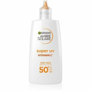 Garnier Ambre Solaire Super UV lehký ochranný fluid proti tmavým skvrnám s vitaminem C SPF 50+ 40 ml obraz