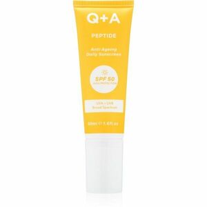 Q+A Peptide ochranný krém na obličej SPF 50 50 ml obraz