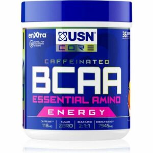 USN BCAA Essential Amino Energy regenerace a růst svalů příchuť Mango - Orange 400 g obraz