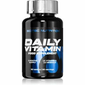 Scitec Nutrition Daily Vitamin tablety s komplexem vitamínu B a C 90 tbl obraz