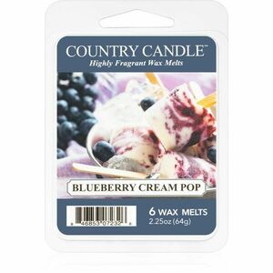 Country Candle Blueberry Cream Pop vosk do aromalampy 64 g obraz