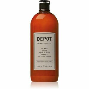 Depot No. 606 Sport Hair & Body osvěžující šampon na tělo a vlasy 100 ml obraz