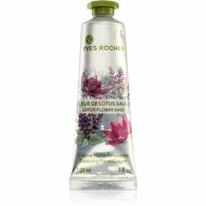 Yves Rocher Lotus Flower Sage relaxační krém na ruce 30 ml obraz