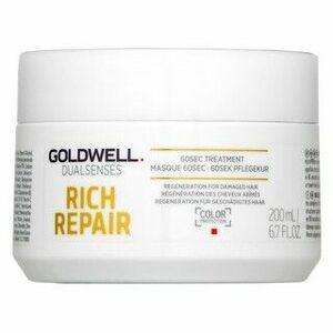 Goldwell Dualsenses Rich Repair 60sec Treatment maska pro suché a poškozené vlasy 200 ml obraz