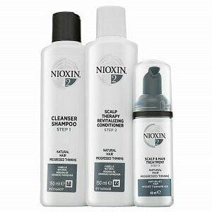 Nioxin System 2 Trial Kit sada proti vypadávání vlasů 150 ml + 150 ml + 40 ml obraz