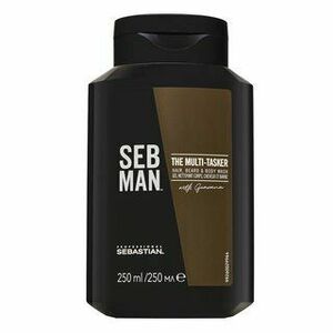 Sebastian Professional Man The Multi-Tasker 3-in-1 Shampoo šampon, kondicionér a sprchový gel pro všechny typy vlasů 250 ml obraz