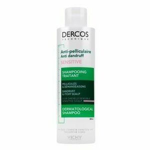 Vichy Dercos Anti-Dadruff Sensitive Advanced Action Shampoo ochranný šampon pro citlivou pokožku hlavy 200 ml obraz