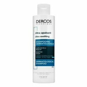 Vichy Dercos Ultra Soothing Sulfate-Free Shampoo Normal To Oily Hair bezsulfátový šampon pro mastnou pokožku hlavy 200 ml obraz