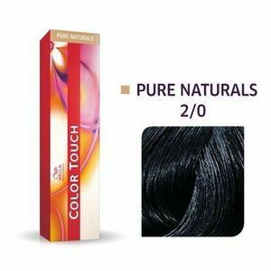 Wella Professionals Color Touch Pure Naturals profesionální demi-permanentní barva na vlasy s multi-dimenzionálním efektem 2/0 60 ml obraz