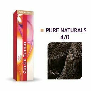 Wella Professionals Color Touch Pure Naturals profesionální demi-permanentní barva na vlasy s multi-dimenzionálním efektem 4/0 60 ml obraz