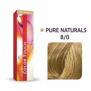 Wella Professionals Color Touch Pure Naturals profesionální demi-permanentní barva na vlasy s multi-dimenzionálním efektem 8/0 60 ml obraz