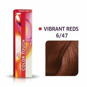 Wella Professionals Color Touch Vibrant Reds profesionální demi-permanentní barva na vlasy s multi-dimenzionálním efektem 6/47 60 ml obraz
