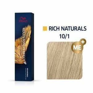 Wella Professionals Koleston Perfect Me+ Rich Naturals profesionální permanentní barva na vlasy 10/1 60 ml obraz