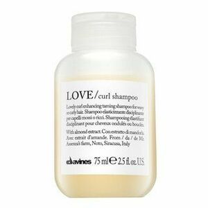 Davines Essential Haircare Love Curl Shampoo vyživující šampon pro vlnité a kudrnaté vlasy 75 ml obraz