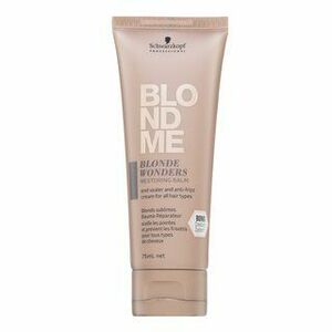 Schwarzkopf Professional BlondMe Blonde Wonders Restoring Balm bezoplachová péče pro blond vlasy 75 ml obraz