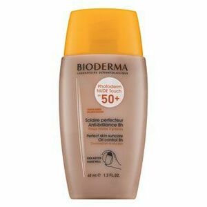 Bioderma Photoderm Nude Touch Perfect Skin SPF 50+ Golden Colour mléko na opalování pro normální/smíšenou pleť 40 ml obraz