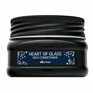 Davines Heart Of Glass Rich Conditioner posilující kondicionér pro blond vlasy 90 ml obraz