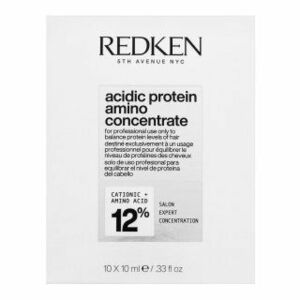 Redken Acidic Protein Amino Concentrate koncentrovaná obnovující péče pro velmi suché a poškozené vlasy 10 x 10 ml obraz