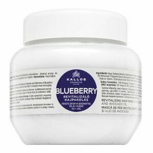 Kallos Blueberry Revitalizing Hair Mask pro suché a poškozené vlasy 275 ml obraz