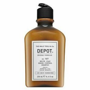 Depot No. 107 White Clay Sebum Control Shampoo čisticí šampon proti podráždění pokožky 250 ml obraz