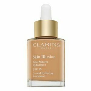 Clarins Skin Illusion Natural Hydrating Foundation tekutý make-up s hydratačním účinkem 110 Honey 30 ml obraz