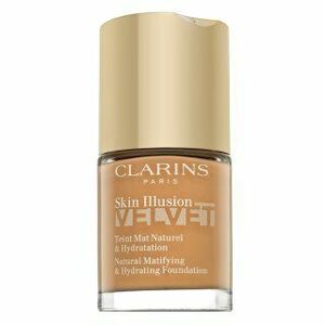 Clarins Skin Illusion Velvet Natural Matifying & Hydrating Foundation tekutý make-up s matujícím účinkem 107C Beige 30 ml obraz
