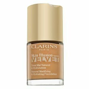 Clarins Skin Illusion Velvet Natural Matifying & Hydrating Foundation tekutý make-up s matujícím účinkem 112.3N Sandalwood 30 ml obraz