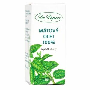 DR.POPOV Mátový olej 100% 10 ml obraz